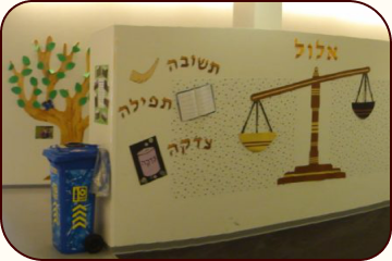 Ein Raum der Etz Chaim Schule